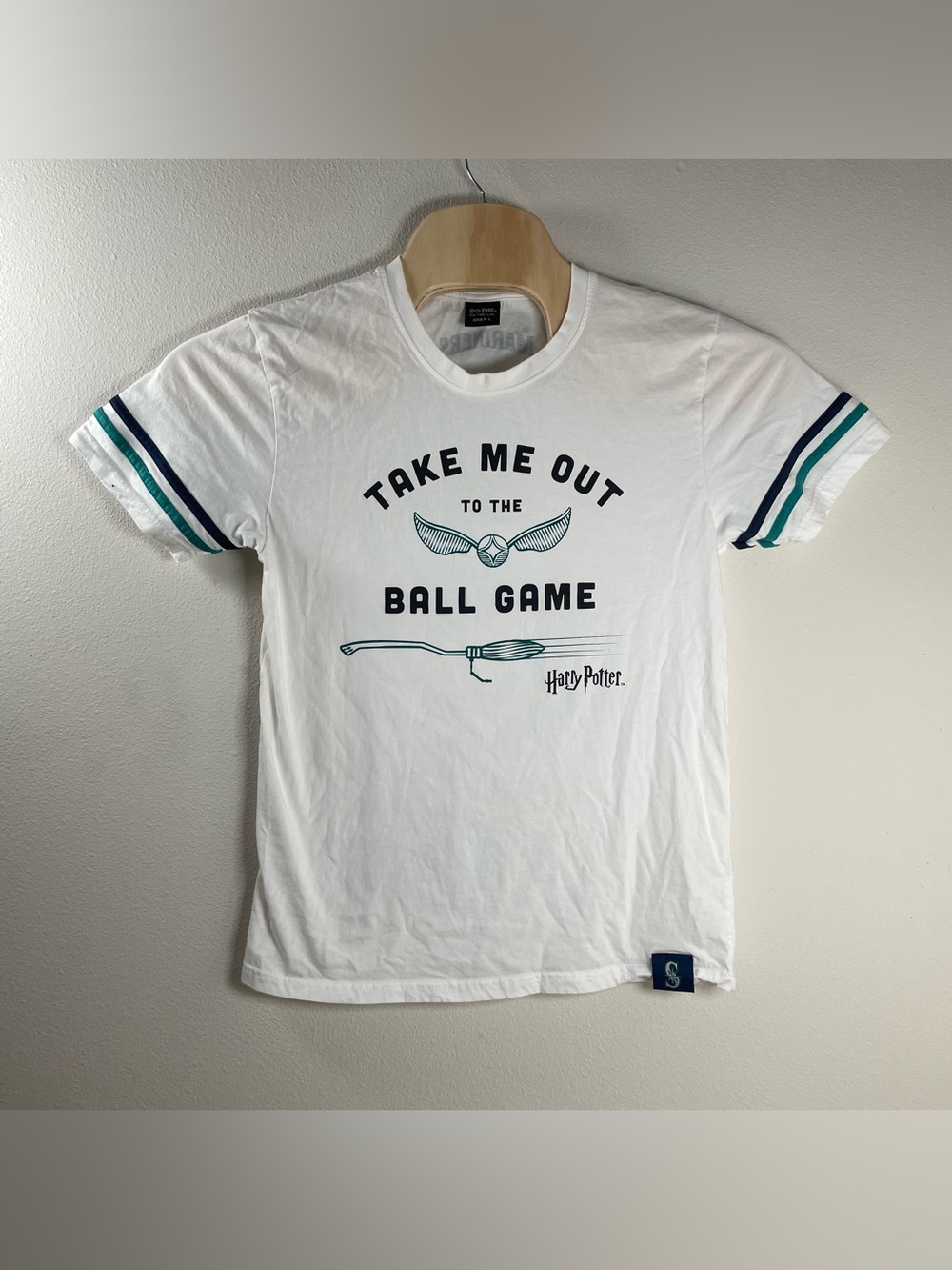 Mariners T-Shirt Harry Potter "Take Me Out To The Ballgame" Adult size L